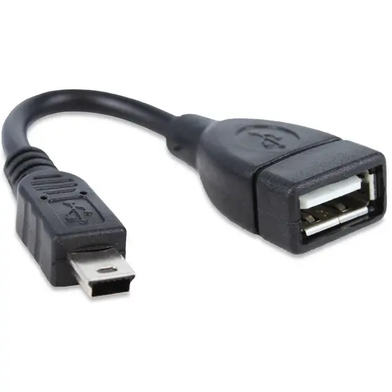 Cabo Adaptador Otg Mini Usb v3 Para Tablet Som Automotivo Som Rádio do Mercedez Actros Axor S10 Mouse Teclado Pendrive