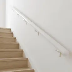 Tubo Corrimão de Escada de 1,5 a 6 Metros Alumínio Redondo | Segurança, Moderno e Acabamento Premium