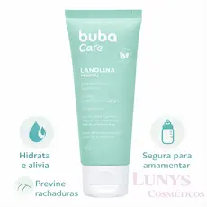 Pomada Lanolina Vegetal  Buba Care Para Amamentação Rachaduras Seios Hidratante Mamilos 30g