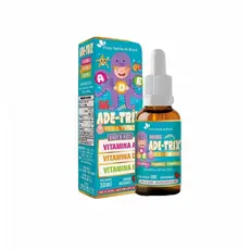 Ade- Trix Kids - Vitaminas A- D- E- 30ml- Sabor Morango