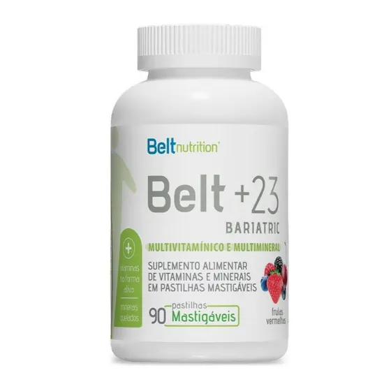 Belt+23 Bariatric Plus Mastigável- Frutas Vermelhas