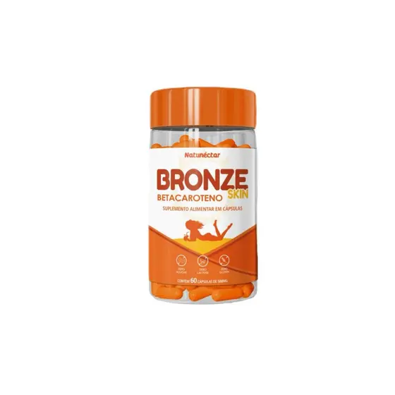 Bronze Skin- Betacaroteno- 60 Cápsulas 500mg