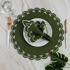 KIT JOGO AMERICANO MESA POSTA MAIS GUARDANAPO BORDADO 2 4 E 6 LUGARES