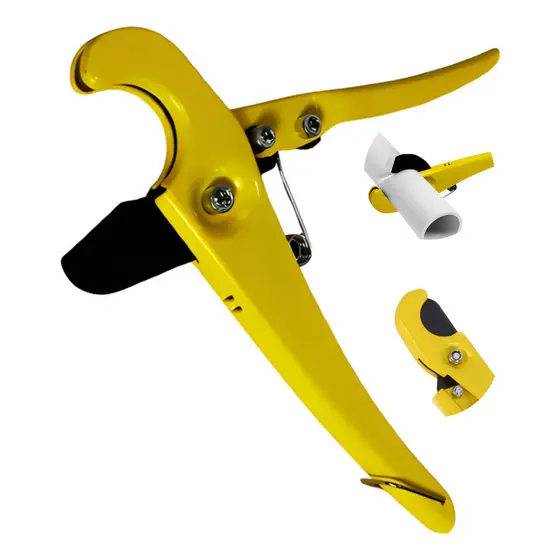 Cortador Tubo Cano Mangueira PVC- PE- PP 32mm Tesoura Corte Limpo Rápido Aço Ferramenta Profissional