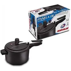 Panela de pressão PRETA Antiaderente 4,5 L