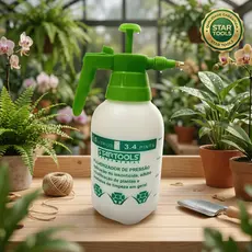 Pulverizador Manual Pressão 1, 5 Litros Verde Jardim Ergonômico Resistente