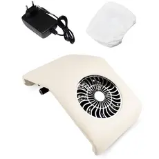 Aspirador Coletor Po Unhas Sugador Acolchoado Manicure Acrigel Postiça Salao Beleza Nail Desginer Lixamento