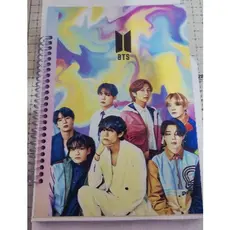 CADERNO PERSONALIZADO COM NOME - KPOP, BTS, VARIOS