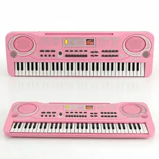 Teclado Eletrônico Musical De 61 Teclas Brinquedo Infantil