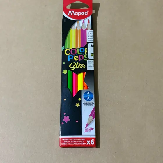 Lápis de cor Maped neon