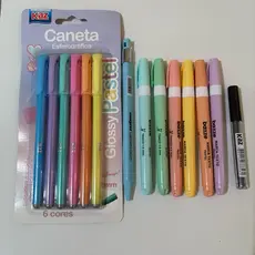 Kit escrita Pastel
