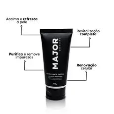 Esfoliante Facial Major | Limpeza Profunda com Extratos Naturais e Mentol
