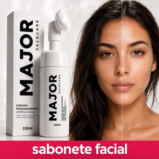Espuma Massageadora Limpeza Profunda