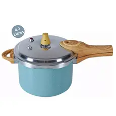 Panela de Pressão Revestimento Cerâmico Brinox