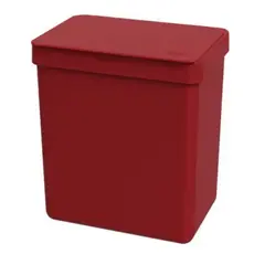 Lixeira Para Pia Cozinha 2,5l Vermelho Coza