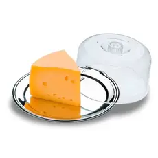 Queijeira ou Porta Frios Aço Inox ou Bambu Ciclo Tramontina Brinox ou Mimo Style