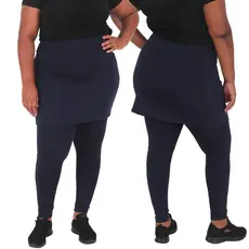 Legging Saia Plus Size Feminina Moda Evangelica