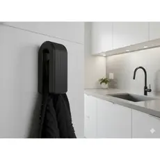 Suporte para Toalha Minimalista - Suporte de Parede Moderno Organizador de Banheiro e Cozinha