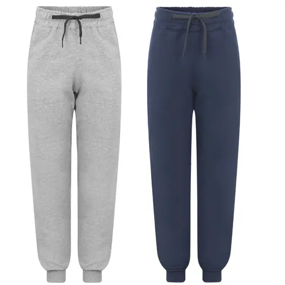 Kit Com 2 Calça Infantil Menino Menina  Moletom Flanelado Inverno 4 6 8 10 12 14