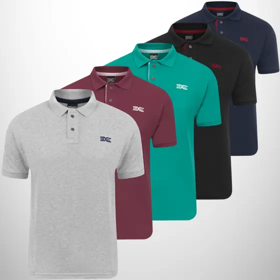 Kit Com 5 Camiseta Camisa Blusa Gola  Polo Masculina  Premiun Casul Moderna