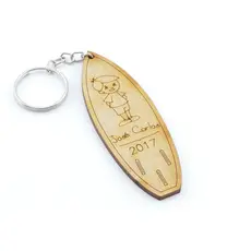 Chaveiros Personalizado Lembrancinha Mdf Infantil - Prancha Surf Menino