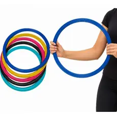 Kit 20 Argolas De Agilidade Circuito Treino Funcional Atividades Lúdicas Exercícios