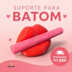 Porta Batom Boca Suporte para Batom Organizador de Maquiagem 57mm Decoração