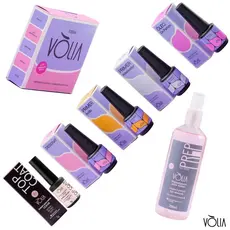 Preparadores Alongamento Unhas Nails Volia - Primer Àcido Adesivador Desidratador Top Coat Fibra Oleo Cuticula Prep