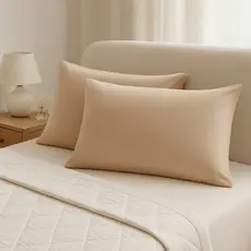 Par de Fronhas 50x70 em Malha Gel com Zíper Toque Macio Conforto e Qualidade