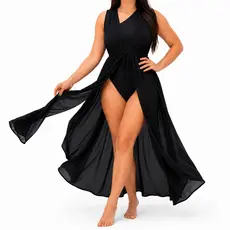 Saida de Praia Regata Kimono Longo Fenda Lateral Lançamento