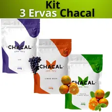 Kit Com 3 Erva Mate Tereré Chacal 500g Escolha os Sabores