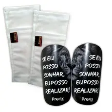 Kit Caneleira Profix - Caneleira Profix Se Eu Posso Sonhar Preta + Porta Caneleira Profix Branco