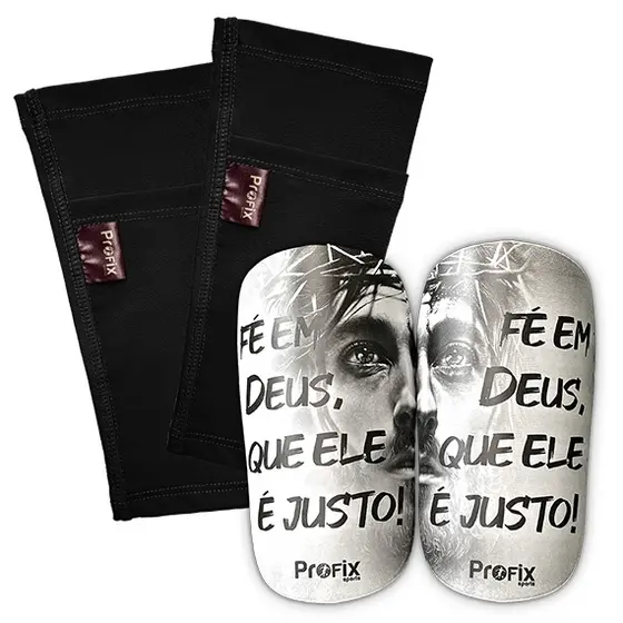 Kit Caneleira Profix - Caneleira Profix Fé Em Deus Que Ele e Justo + Porta Caneleira Profix Preto