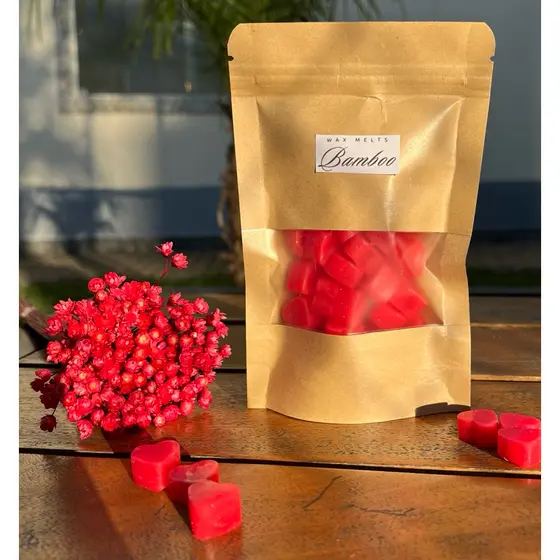 Wax Melts Coração Aromático | Pastilhas Perfumadas para Rechaud