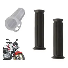 Kit Par De Manopla Com Roldana Moto Honda Twister 250 Cb 300 TODAS