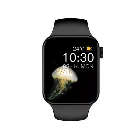 Relógio Smart Watch Inteligente Fit Iwo 7 T100 Black Em24hrs