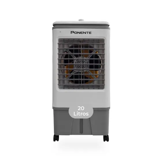 Climatizador Portátil 20L Ponente CLIP20 3 Velocidades e 80W