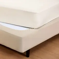 Saia Para Cama Box Fit Casal Em Malha 100%Algodão 138x188x30