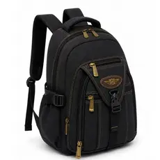 Mochila Lona Reforçada Faculdade Trabalho Kvn Ja9606
