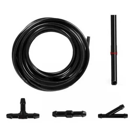 Kit Mangueira 2m 3m 5m 10m Esguicho Limpador Parabrisa Emenda Conexão T Y I