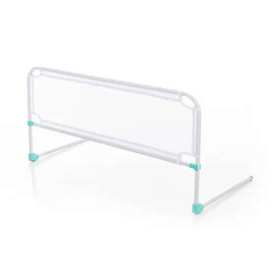 Grade Para Cama Com Tela De Segurança Casal Solteiro Idosos Cor Branco Liso