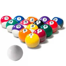 Jogo Bolas De Bilhar Sinuca 50mm Numeradas