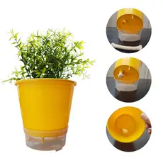 Vaso Raiz Auto Irrigável Gourmet 13cm Autoirrigável Temperos