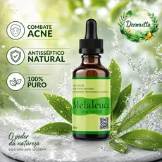 Óleo de Melaleuca PREMIUM | 100%Natural | Unhas, Cutículas e Pele | 30Ml