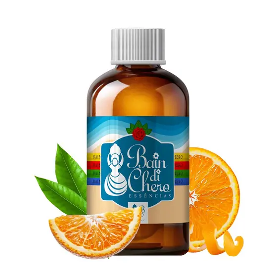 Essência Aromatizante Óleo Lipossolúvel Para Velas Aromaticas e Incensos - Laranja 100ml