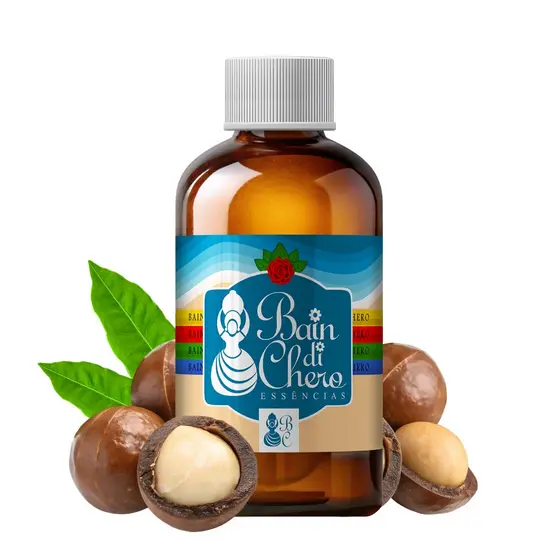 Essência Aromatizante Óleo Lipossolúvel Para Velas Aromaticas e Incensos - Macadâmia 100ml