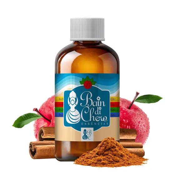 Essência Aromatizante Óleo Lipossolúvel Para Velas Aromaticas e Incensos - Maçã com Canela 500ml