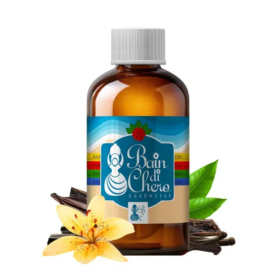 Essência Aromatizante Óleo Lipossolúvel Para Velas Aromaticas e Incensos - Black Vanilla 100ml