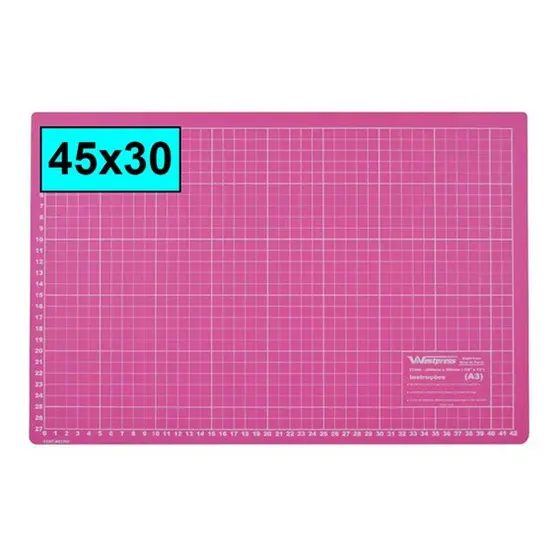 Base De Corte A3 45x30 Patchwork Scrapbook Artesanato