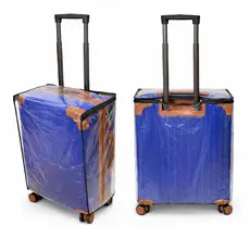 Capa Para Mala de Viagem Tamanho 10kg - Transparente Protege Arranhão Risco Água